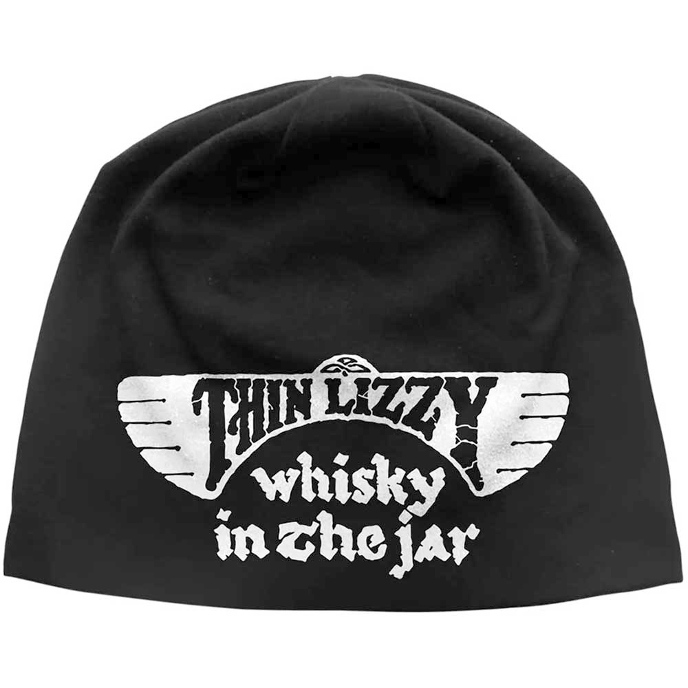 Thin Lizzy - Whisky In The Jar JD Print Beanie Muts - Zwart